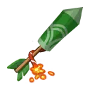 Green Crackling Firework