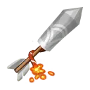 White Crackling Firework