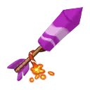Purple Ringspiral Firework