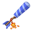 Blue Roctail Firework