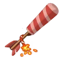 Red Roctail Firework