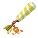 Yellow Roctail Firework
