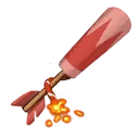 Red Spinning Firework