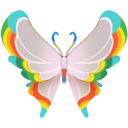 Rainbow-tipped Butterfly