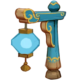 New Year Short Lamp Post