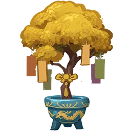 New Year Lucky Wish Tree