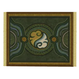 Dragontide Abstract Rug