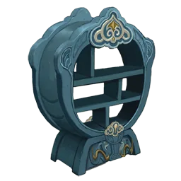 Dragontide Round Shelf