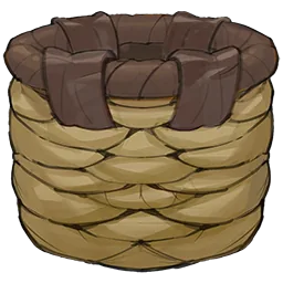 Cozy Rattan Basket