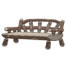 Log Cabin Large Bench