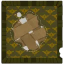 Makeshift Square Rug