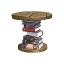 Makeshift Round End Table