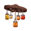 Makeshift Chandelier