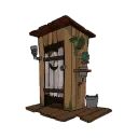 Makeshift Outhouse