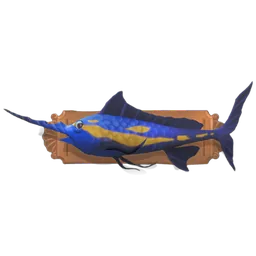 Mounted Unicorn Fish