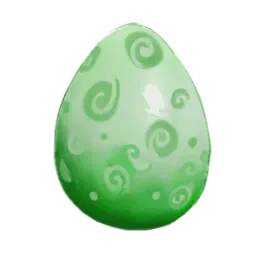 Green Candy Egg