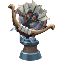 Silver Hunting Trophy