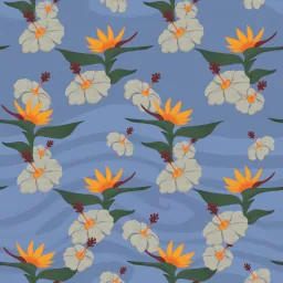 Wading Hibiscus Wallpaper