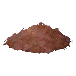 Spooky Leaf Pile