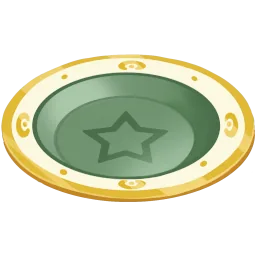 Winterlights Gold Plate
