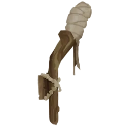 Log Cabin Wall Torch