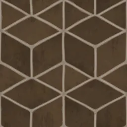 Honeybunch Cubed Tile Floor