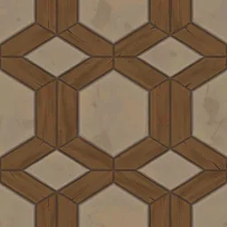 Hexagonal Mixed Floor
