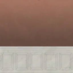 Marble Wainscotting