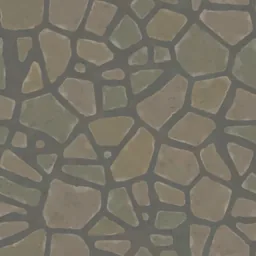Carbon Flagstone Wall