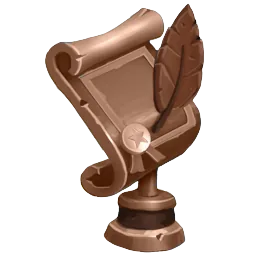 Bronze Plot Size Trophy