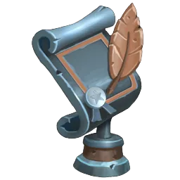 Silver Plot Size Trophy