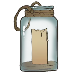 Flotsam Large Candle