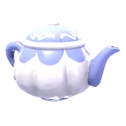 Teatime Blue Teapot