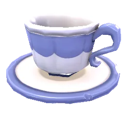 Teatime Blue Cup
