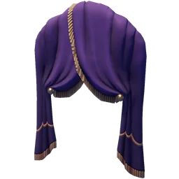 Velvet Luxe Small Curtain