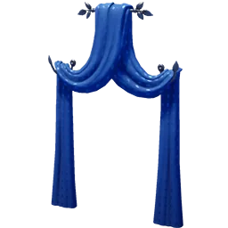 Silver Leaf Small Drapes