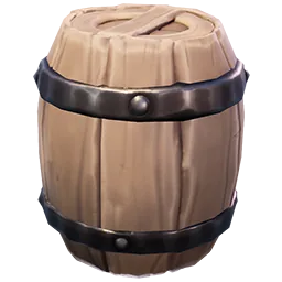 Rancher's Wooden Barrel
