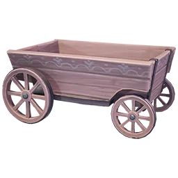 Rancher's Wooden Cart