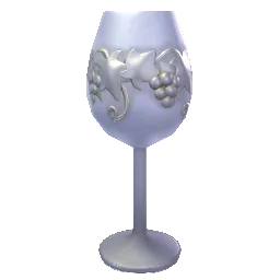 Teatime Silver Glass