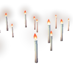 Spooky Floating Candles