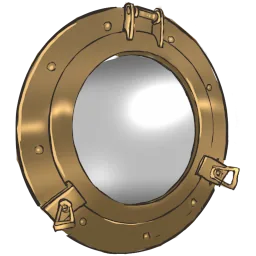 Flotsam Porthole Frame