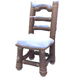 Snowy Log Dining Chair