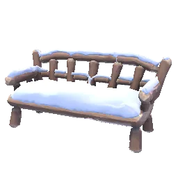 Snowy Small Bench