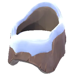 Snowy Stump Chair