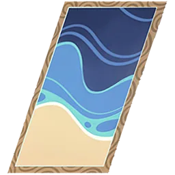 Summer Stripe Waves Towel
