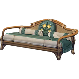 Lily Rattan Couch