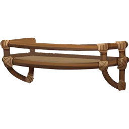 Lily Rattan Wall Shelf