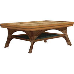 Lily Rattan Dining Table