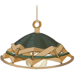 Lily Rattan Chandelier