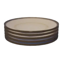 Gourmet Dinner Plate Pile